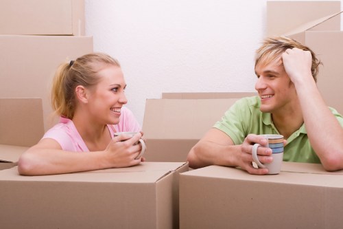 Professional packing and transport of office equipment for a Wandsworth business move