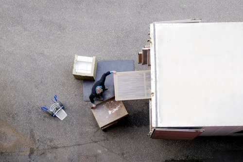Trusted Wandsworth removals team loading moving vehicle