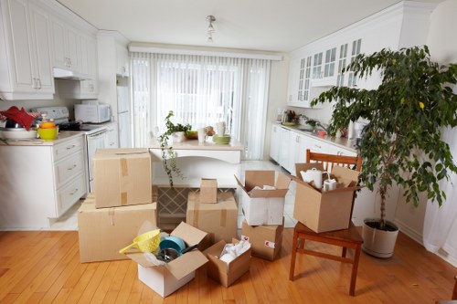 Removal team planning a local home move in Wandsworth