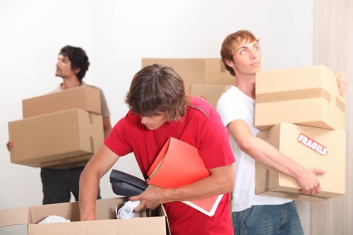 Commercial removals support for a local Wandsworth office move