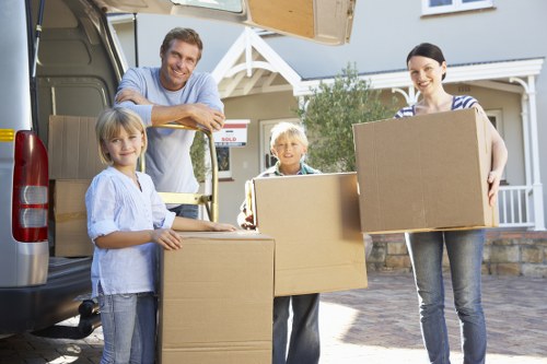 Residential and office moving van support in Wandsworth