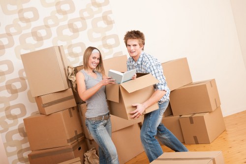 Delivery and unloading support for a Wandsworth moving job
